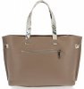 Bőr táska shopper bag Vittoria Gotti földszínű V5635